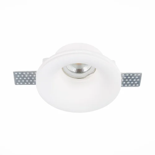 Светильник точечный St252–254 Gypsum ST254.318.01 ST-Luce белый 1 лампа, основание белое в стиле современный хай-тек для затирки фото 2