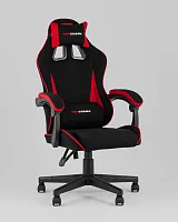 Кресло спортивное TopChairs Phantom, ткань, черно-красный УТ000039473 Stool Group, чёрный красный/текстиль, ножки/полимер/чёрный, размеры - 1250*1350***68*