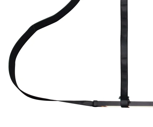Светильник подвесной LED Элара 08461-150,19 Kink Light чёрный на 1 лампу, основание чёрное в стиле хай-тек современный линейный фото 2