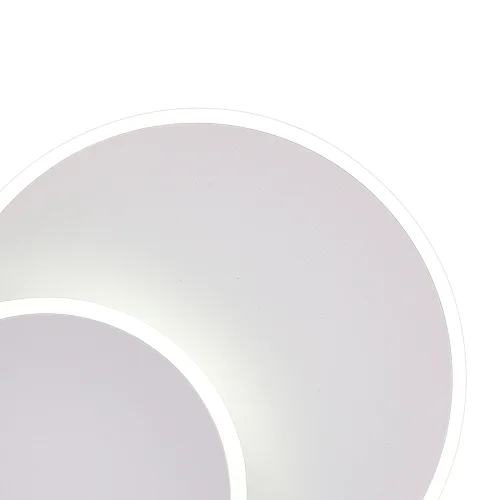 Бра LED LAMPS 81112/1W Natali Kovaltseva белый на 1 лампа, основание белое в стиле хай-тек современный  фото 5