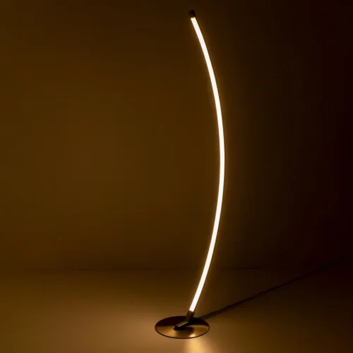 Торшер LED Руди CL804031 Citilux  матовый хром 1 лампа, основание матовое хром в стиле минимализм хай-тек современный
 фото 3