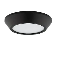 Светильник накладной LED Urbano mini 214772 Lightstar чёрный 1 лампа, основание чёрное в стиле хай-тек круглый