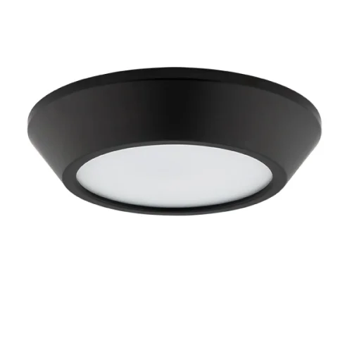 Светильник накладной LED Urbano mini 214772 Lightstar чёрный на 1 лампу, основание чёрное в стиле хай-тек круглый