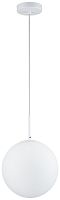 Светильник подвесной Antell 2168/01/01P Stilfort белый 1 лампа, основание белое в стиле современный шар