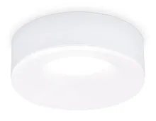 Светильник точечный TN3331 Ambrella light белый 1 лампа, основание белое в стиле современный хай-тек 