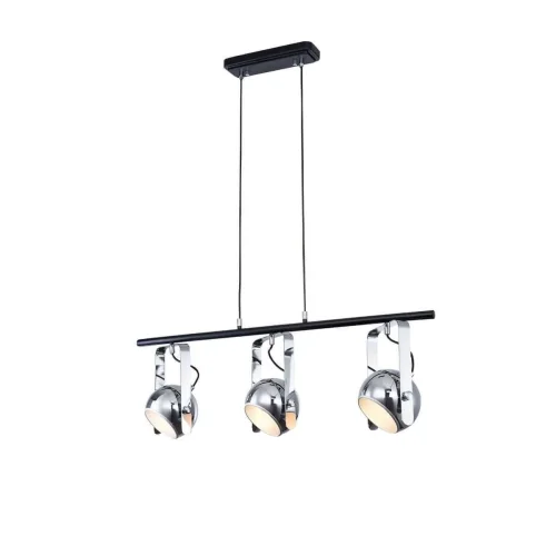 Светильник подвесной Aspen VL5163P03 Vele Luce хром на 3 лампы, основание хром в стиле современный фото 2