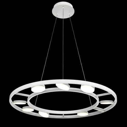 Светильник подвесной LED Fad MOD070PL-L63W3K Maytoni белый 9 ламп, основание белое в стиле современный 