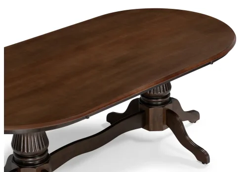 Деревянный стол Fellen 200х100х75 cappuccino 15413 Woodville столешница коричневая капучино из мдф фото 5