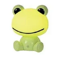 Настольная лампа DODO FROG 71592/03/85 Lucide зелёная на 1 лампу, основание зелёное полимер в стиле современный 