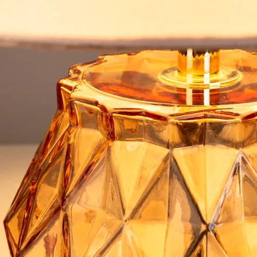 Настольная лампа Murano A4029LT-1GO Arte Lamp бежевая 1 лампа, основание янтарное золотое стекло металл в стиле современный  фото 3