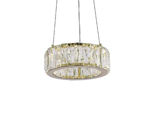 Светильник подвесной LED 8240/20 gold  Newport прозрачный 1 лампа, основание золотое в стиле современный  фото 2