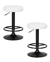 Табурет барный набор 2 шт. SET-2 5038_BlackBase-LM TEDDY BLACK, цвет сиденья белый букле (13), цвет основания черный Dobrin, /букле, ножки/металл/чёрный, размеры - 610*830***360*360 Табурет барный набор 2 шт. SET-2 5038_BlackBase-LM TEDDY BLACK, цвет сиденья белый букле (13), цвет основания черный Dobrin, /букле, ножки/металл/чёрный, размеры - 610*830***360*360