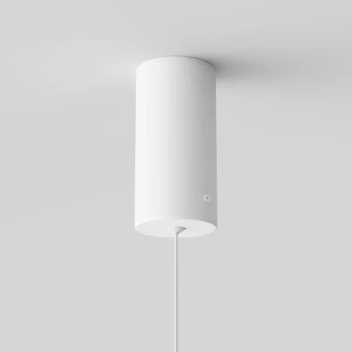 Светильник подвесной LED Platte MOD352PL-L10W3K1 Maytoni белый 1 лампа, основание белое в стиле современный хай-тек  фото 5