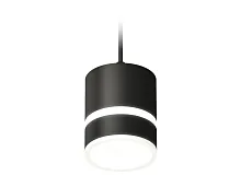 Светильник подвесной XP8111022 Ambrella light чёрный 1 лампа, основание чёрное в стиле хай-тек 