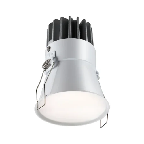 Светильник точечный LED с переключателем цветовой температуры Lang 358908 Novotech белый 1 лампа, основание белое в стиле современный хай-тек  фото 4