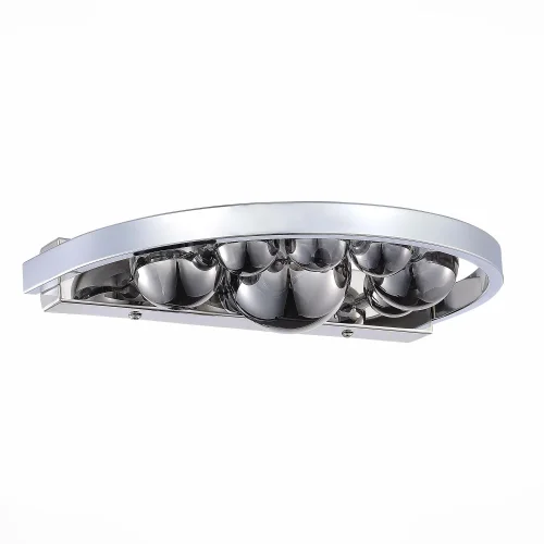 Бра Olmi SL1510.101.01 ST-Luce чёрный серый на 1 лампу, основание хром в стиле современный фото 3