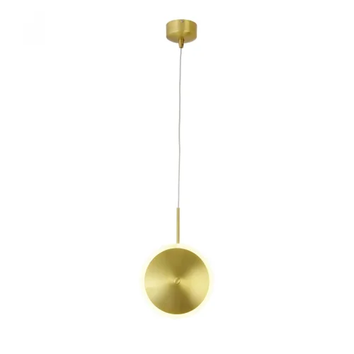 Светильник подвесной LED Imente SL1221.203.01 ST-Luce бронзовый на 1 лампу, основание бронзовое в стиле хай-тек 