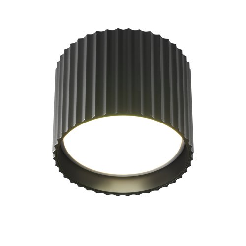 Светильник накладной Calipso C106CL-GX53-B Maytoni чёрный на 1 лампу, основание чёрное в стиле хай-тек современный круглый Светильник накладной Calipso C106CL-GX53-B Maytoni чёрный на 1 лампу, основание чёрное в стиле хай-тек современный круглый