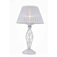 Настольная лампа Grace ARM247-00-G Maytoni белая 1 лампа, основание бежевое металл в стиле классический 