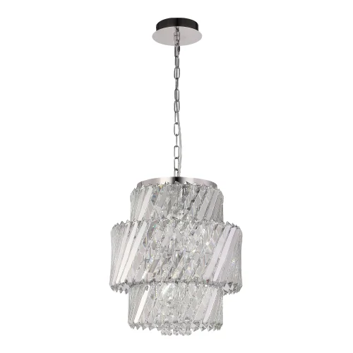 Светильник подвесной Ritz SL6138.303.04 ST-Luce прозрачный на 4 лампы, основание латунь в стиле классический 