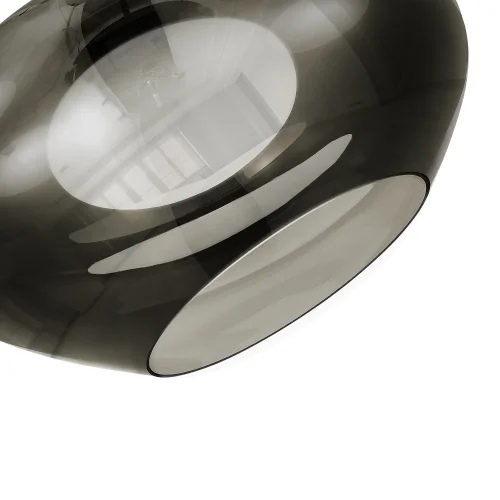 Светильник подвесной LED Foray SL6019.313.01 ST-Luce чёрный серый 1 лампа, основание латунь в стиле современный  фото 3