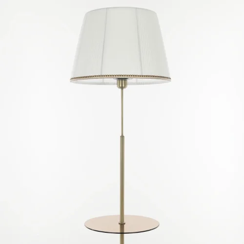 Торшер Линц CL402980T Citilux со столиком белый 1 лампа, основание бронзовое в стиле классический прованс
 фото 5