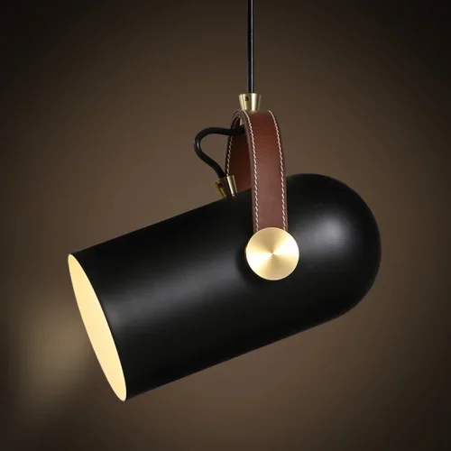 Светильник подвесной Bullet 101389-26 ImperiumLoft чёрный 1 лампа, основание чёрное в стиле современный  фото 4