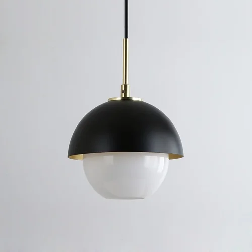 Светильник подвесной OLVE 140908-26 ImperiumLoft белый на 1 лампу, основание латунь в стиле скандинавский Светильник подвесной OLVE 140908-26 ImperiumLoft белый на 1 лампу, основание латунь в стиле скандинавский