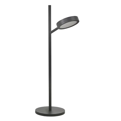 Настольная лампа LED CLT 027TL BL Crystal Lux чёрная 1 лампа, основание чёрное металл в стиле современный 