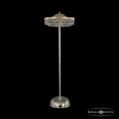 Торшер 19273T4/45IV-138 G Bohemia Ivele Crystal sp прозрачный 4 лампы, основание золотое в стиле классический
