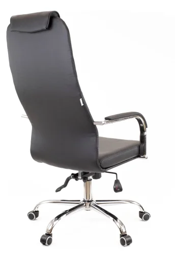 Кресло руководителя EP-708 TM Экокожа Черный EP-708 tm PU Black Everprof, чёрный/экокожа, ножки//, размеры - 1210*1240***550* фото 3