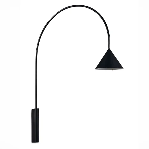 Бра Amiro SL1802.411.01 ST-Luce чёрный на 1 лампа, основание чёрное в стиле лофт  фото 2