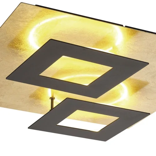 Светильник потолочный LED Dalia 8162 Mantra золотой 1 лампа, основание чёрное в стиле современный хай-тек  фото 3
