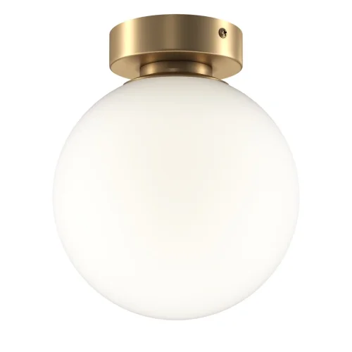 Бра Basic form MOD321WL-01G2 Maytoni белый на 1 лампу, основание золотое в стиле современный фото 3