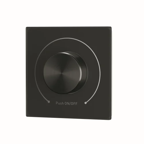 Роторная панель управления DALI DT6 DIM 721034 Maytoni на 1 , основание чёрное в стиле 