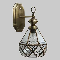 Бра Витра-1 CL442310 Citilux прозрачный 1 лампа, основание бронзовое в стиле замковый кантри 