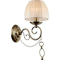 Бра Amore 1009/05/01W Stilfort бежевый 1 лампа, основание античное бронза в стиле классический 