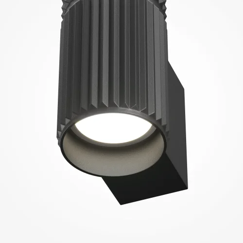 Бра Metropolis MOD475WL-02B Maytoni чёрный на 2 лампы, основание чёрное в стиле современный для чтения фото 2