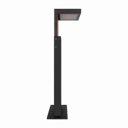 Парковый светильник LED Oak 100001/400 LOFT IT уличный IP54 чёрный 1 лампа, плафон чёрный в стиле современный хай-тек LED фото 5