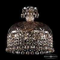 Светильник подвесной 14781/35 G Balls M721 Bohemia Ivele Crystal прозрачный 6 ламп, основание золотое в стиле классический balls