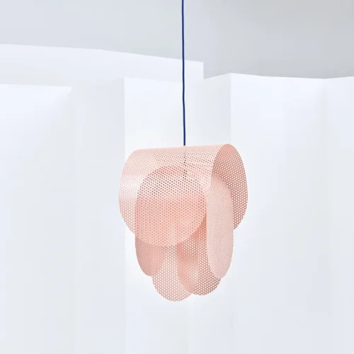 Светильник подвесной PINKA 140928-26 ImperiumLoft розовый на 1 лампу, основание синее в стиле современный фото 4 Светильник подвесной PINKA 140928-26 ImperiumLoft розовый на 1 лампу, основание синее в стиле современный фото 4