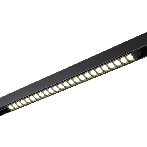 Трековый светильник LED для низковольтного шинопровода Flum 359490 Novotech чёрный для шинопроводов серии Flum чёрный фото 4
