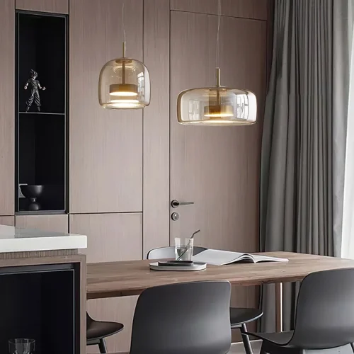 Светильник подвесной DAUPHIN A Grey 151867-26 ImperiumLoft серый на 1 лампу, основание золотое в стиле лофт современный фото 6 Светильник подвесной DAUPHIN A Grey 151867-26 ImperiumLoft серый на 1 лампу, основание золотое в стиле лофт современный фото 6