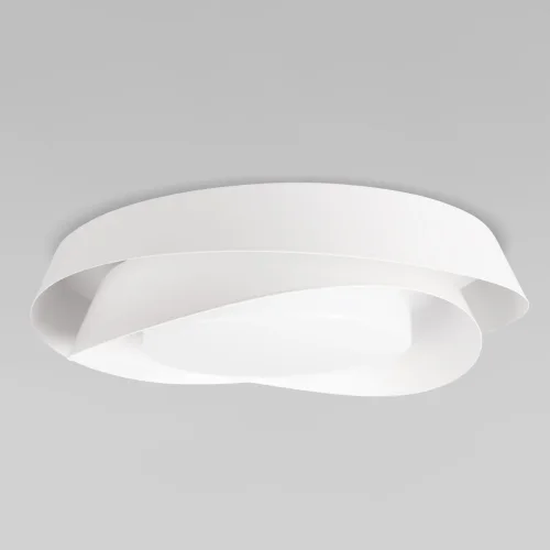Светильник потолочный LED Petale 10256 White LOFT IT белый на 1 лампу, основание белое в стиле современный 