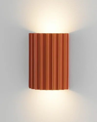 Бра LED Bailey V11221-WL Moderli оранжевый на 2 лампы, основание оранжевое в стиле современный фото 6