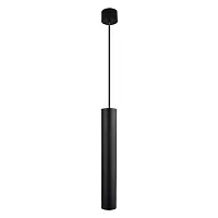 Светильник подвесной Ridget A1526SP-1BK Arte Lamp чёрный на 1 лампу, основание чёрное в стиле современный трубочки