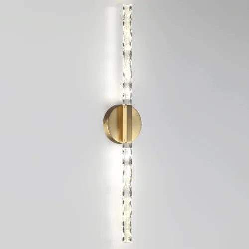 Бра LED Aletta 6679/6WL Odeon Light прозрачный на 1 лампа, основание античное бронза в стиле современный  фото 4
