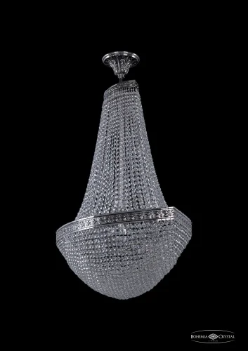 Люстра потолочная хрустальная 19323/H2/90IV NB Bohemia Ivele Crystal прозрачная на 16 ламп, основание никель в стиле классический sp фото 2