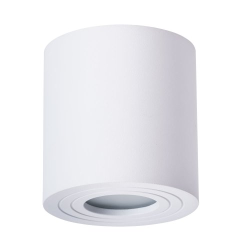 Светильник накладной Galopin A1460PL-1WH Arte Lamp белый 1 лампа, основание белое в стиле современный круглый