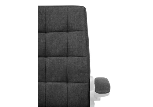 Компьютерное кресло Elga dark gray / white 15609 Woodville, серый/ткань, ножки/пластик/белый, размеры - *1040***630*590 фото 9